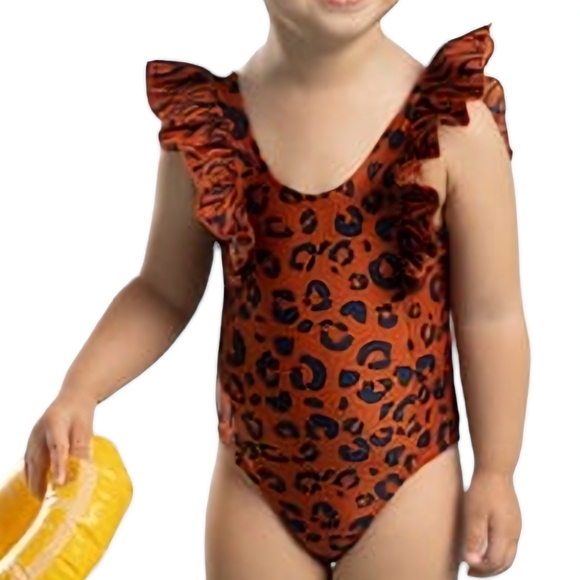 Cat & Jack Other - Cat & Jack Toddler Girl Leopard Print Swimsuit - Size 5T